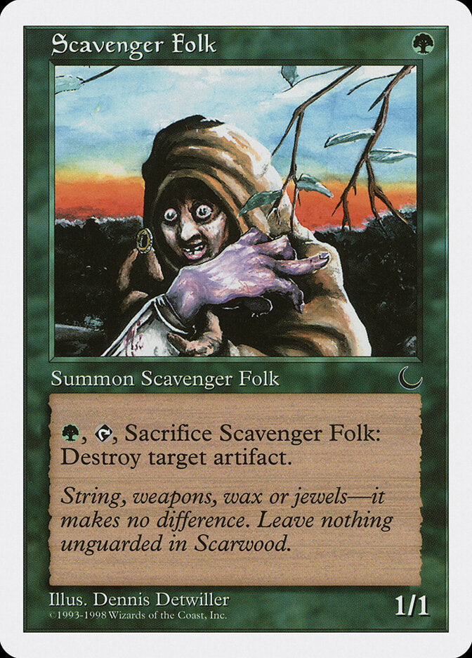 Povo Escamotador / Scavenger Folk - Magic: The Gathering - MoxLand
