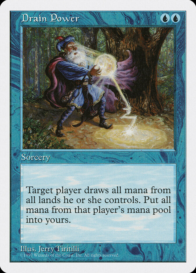 Drenar Poder / Drain Power - Magic: The Gathering - MoxLand