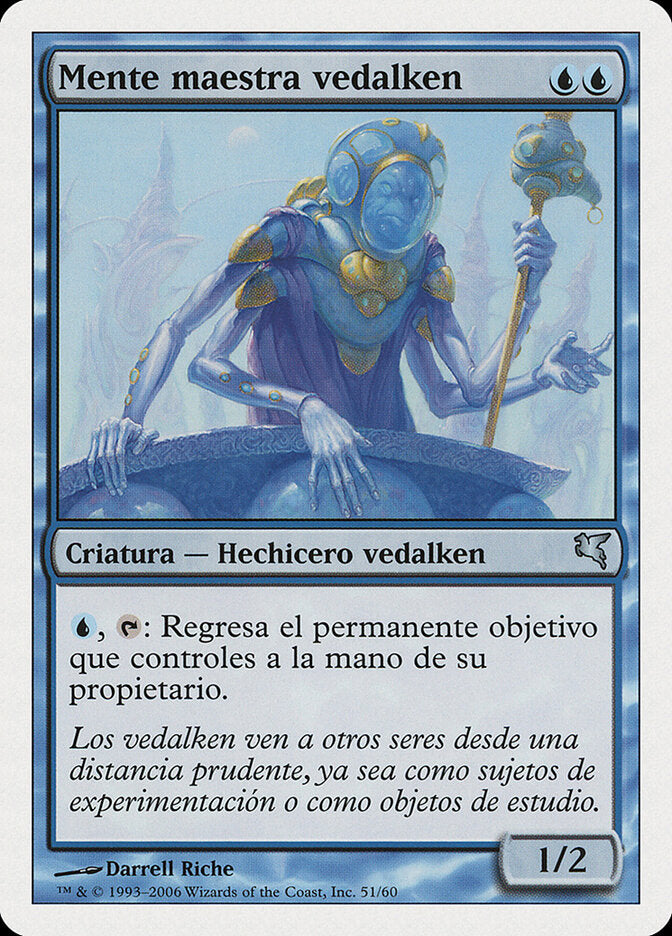 Veldakeano de Inteligência Superior / Vedalken Mastermind - Magic: The Gathering - MoxLand
