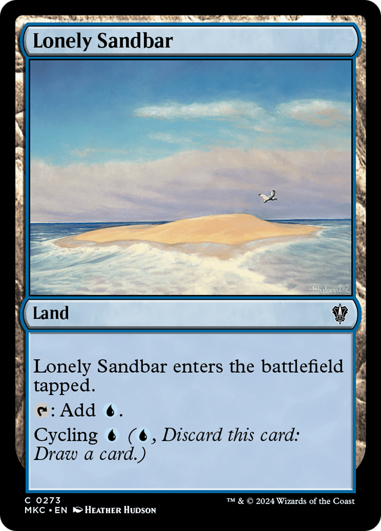 Banco de Areia Isolado / Lonely Sandbar - Magic: The Gathering - MoxLand