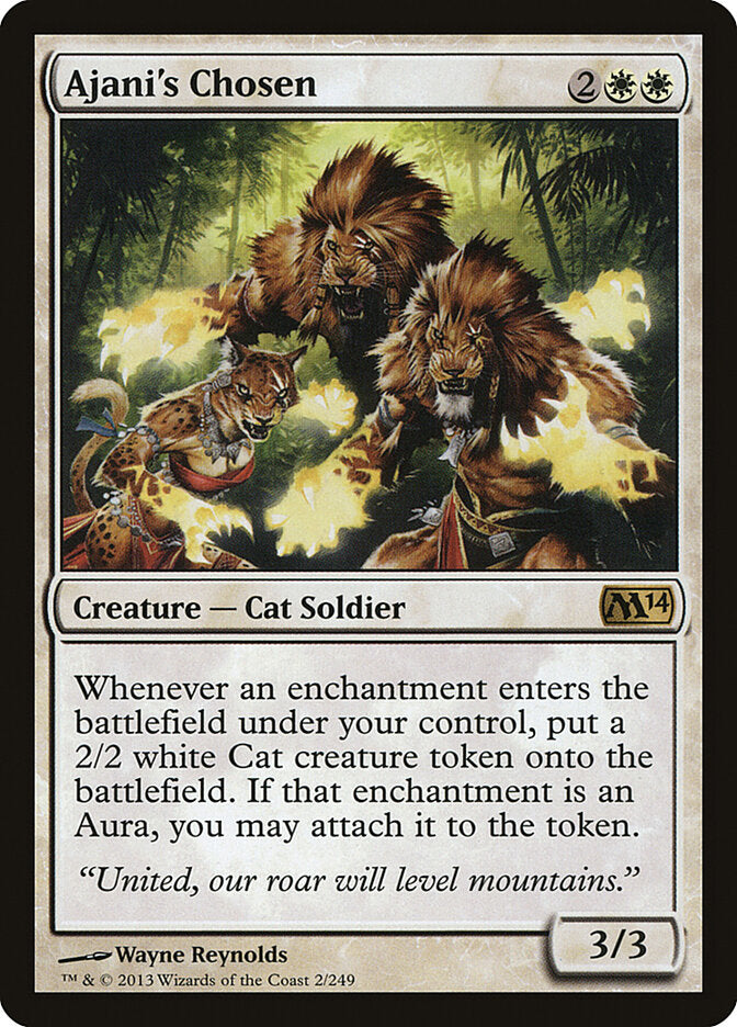 Escolhidos de Ajani / Ajani's Chosen - Magic: The Gathering - MoxLand