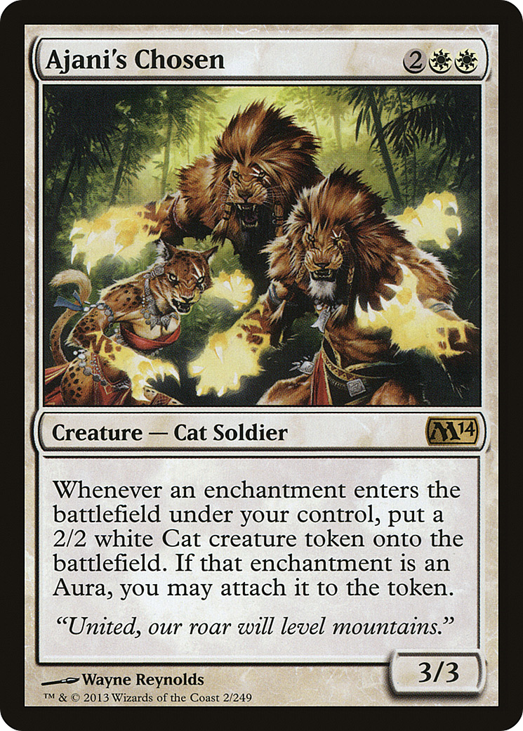 Escolhidos de Ajani / Ajani's Chosen - Magic: The Gathering - MoxLand