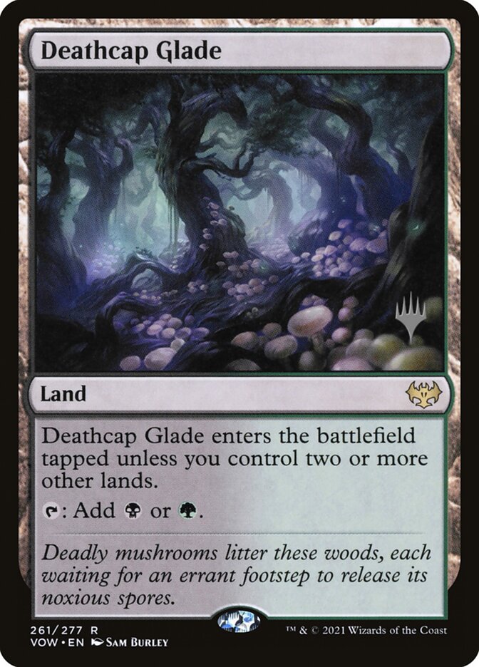 Clareira da Cicuta Verde / Deathcap Glade - Magic: The Gathering - MoxLand