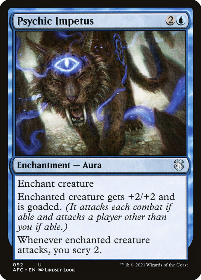 Ímpeto Psíquico / Psychic Impetus - Magic: The Gathering - MoxLand