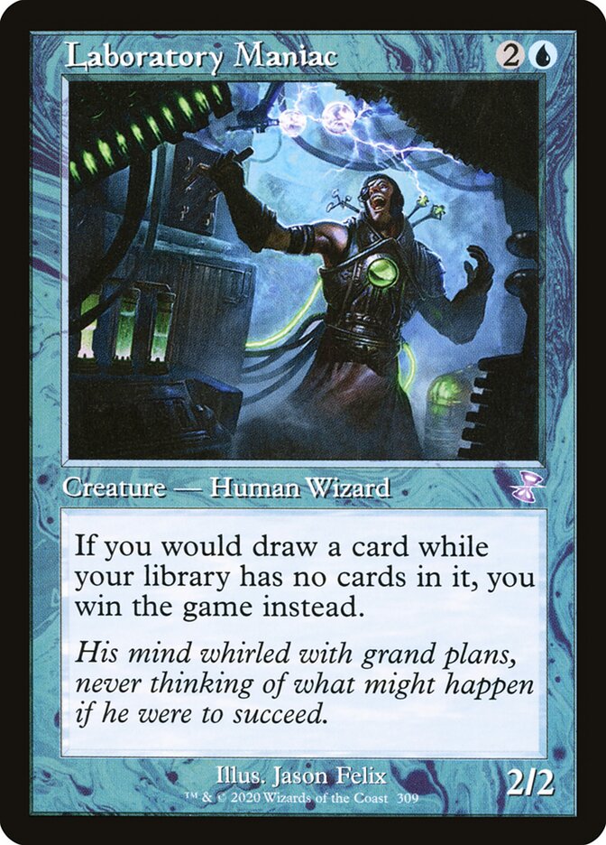 Maníaco do Laboratório / Laboratory Maniac - Magic: The Gathering - MoxLand