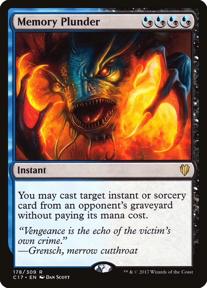 Saquear Memória / Memory Plunder - Magic: The Gathering - MoxLand
