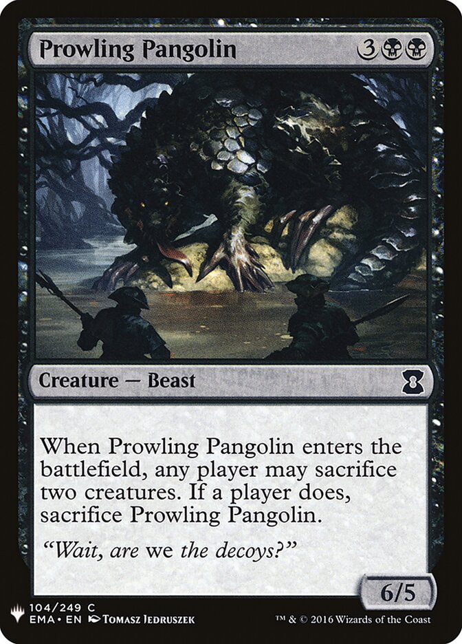 Pangolim Espreitador / Prowling Pangolin - Magic: The Gathering - MoxLand