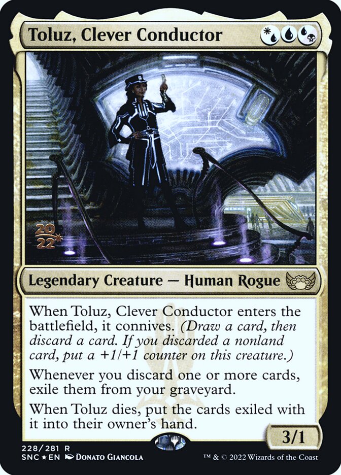 Toluz, Maquinista Astuta / Toluz, Clever Conductor - Magic: The Gathering - MoxLand