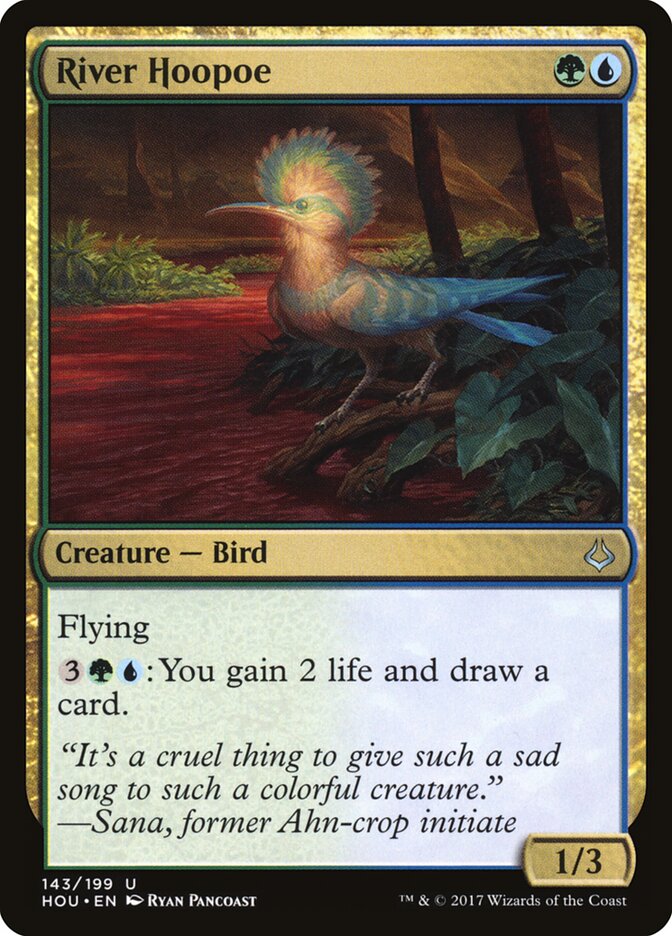 Poupa-do-rio / River Hoopoe - Magic: The Gathering - MoxLand