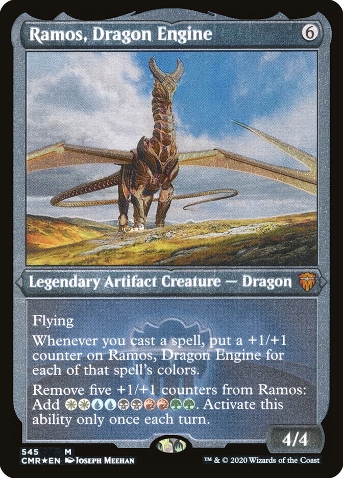 Ramos, Dragão Mecânico / Ramos, Dragon Engine - Magic: The Gathering - MoxLand