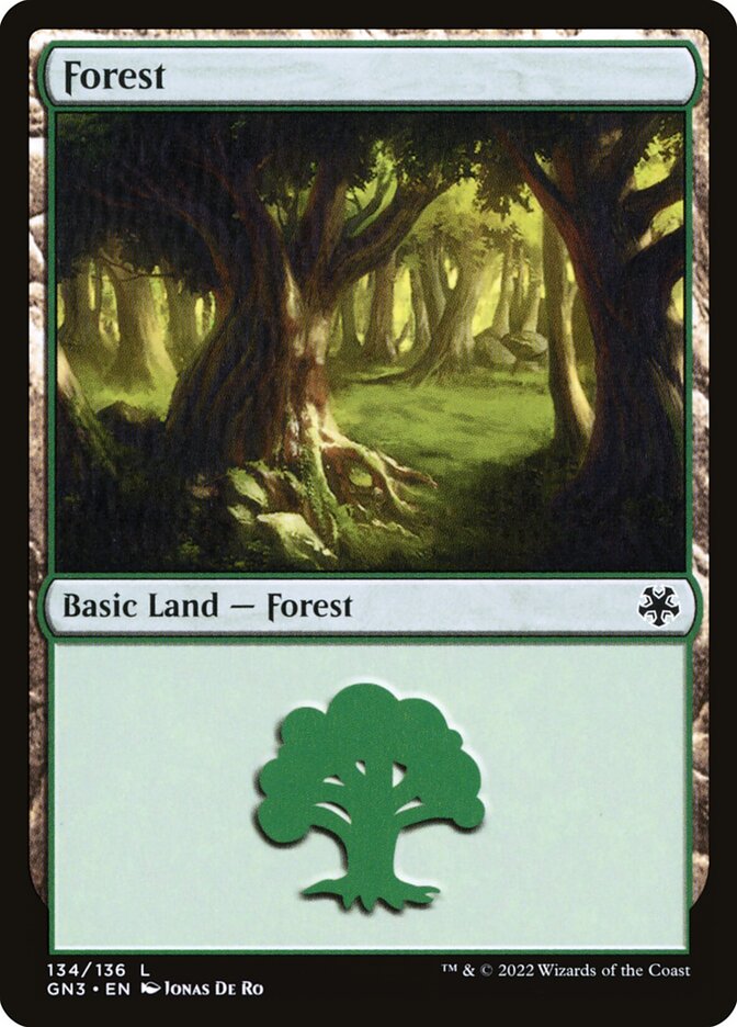 Floresta / Forest - Magic: The Gathering - MoxLand