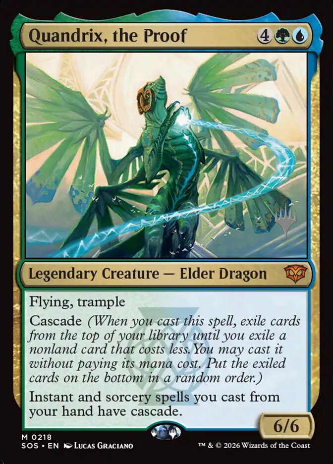 Quandrix, the Proof - Magic: The Gathering - MoxLand