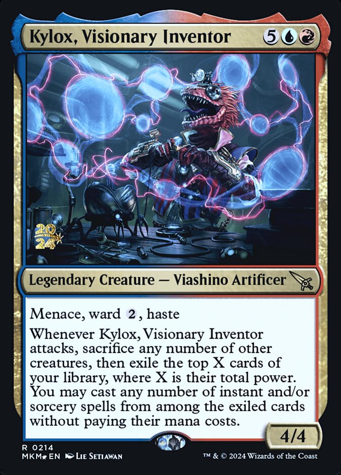 Kylox, Inventor Visionário / Kylox, Visionary Inventor - Magic: The Gathering - MoxLand
