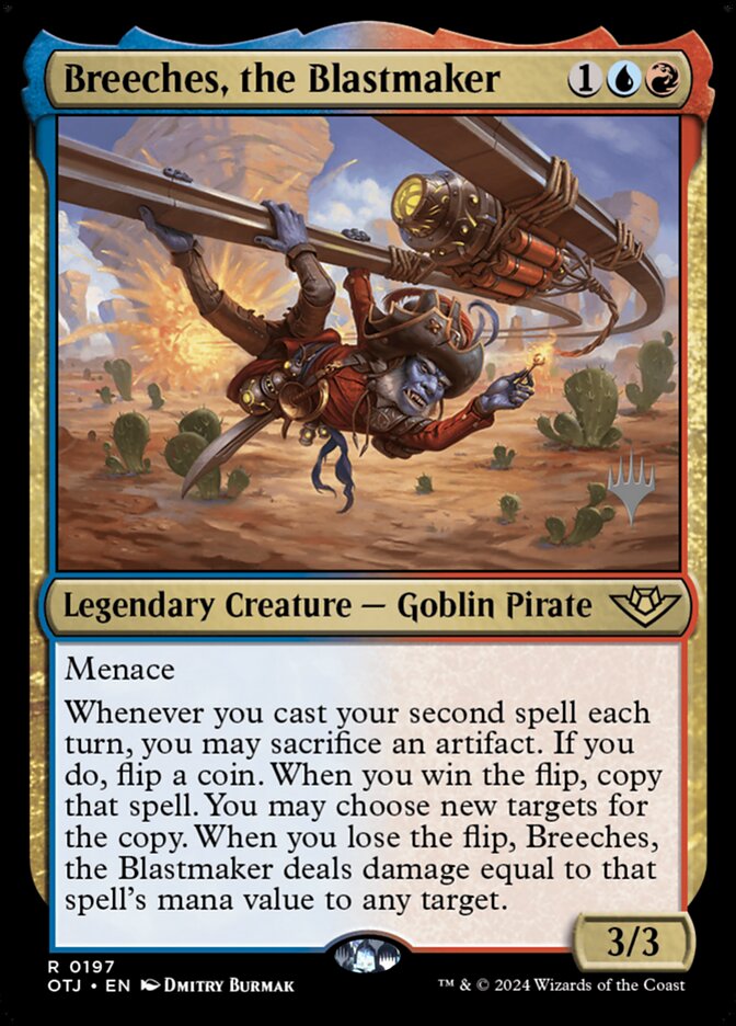 Bermuda, o Explodidor / Breeches, the Blastmaker - Magic: The Gathering - MoxLand