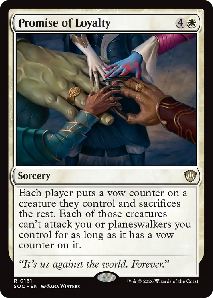 Promessa de Lealdade / Promise of Loyalty - Magic: The Gathering - MoxLand