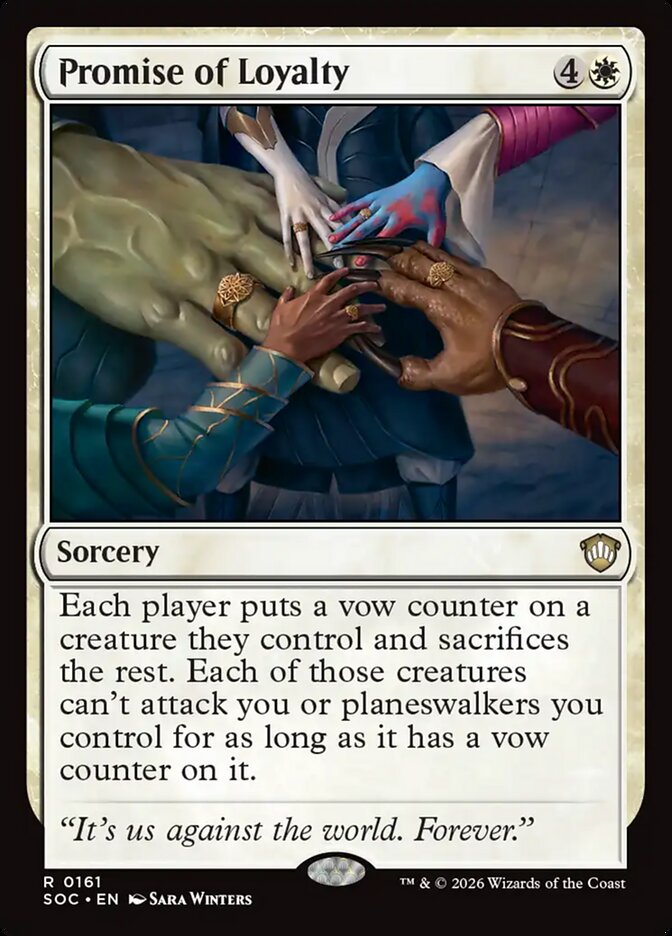 Promessa de Lealdade / Promise of Loyalty - Magic: The Gathering - MoxLand