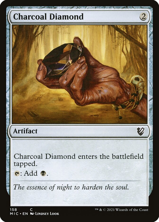 Diamante de Carvão / Charcoal Diamond - Magic: The Gathering - MoxLand