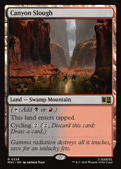 Lamaçal do Desfiladeiro / Canyon Slough - Magic: The Gathering - MoxLand