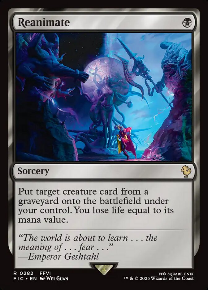 Reanimar / Reanimate - Magic: The Gathering - MoxLand