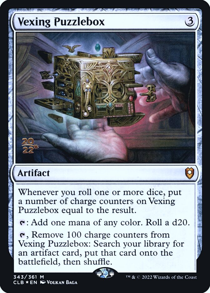 Caixa Enigmática Desconcertante / Vexing Puzzlebox - Magic: The Gathering - MoxLand