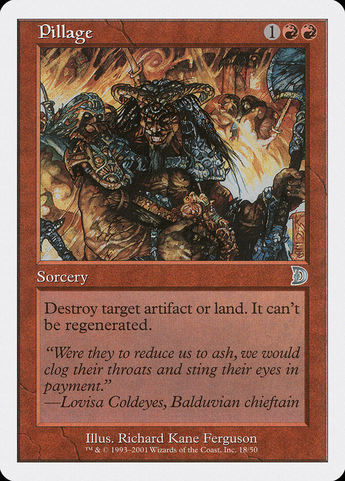 Pilhagem / Pillage - Magic: The Gathering - MoxLand