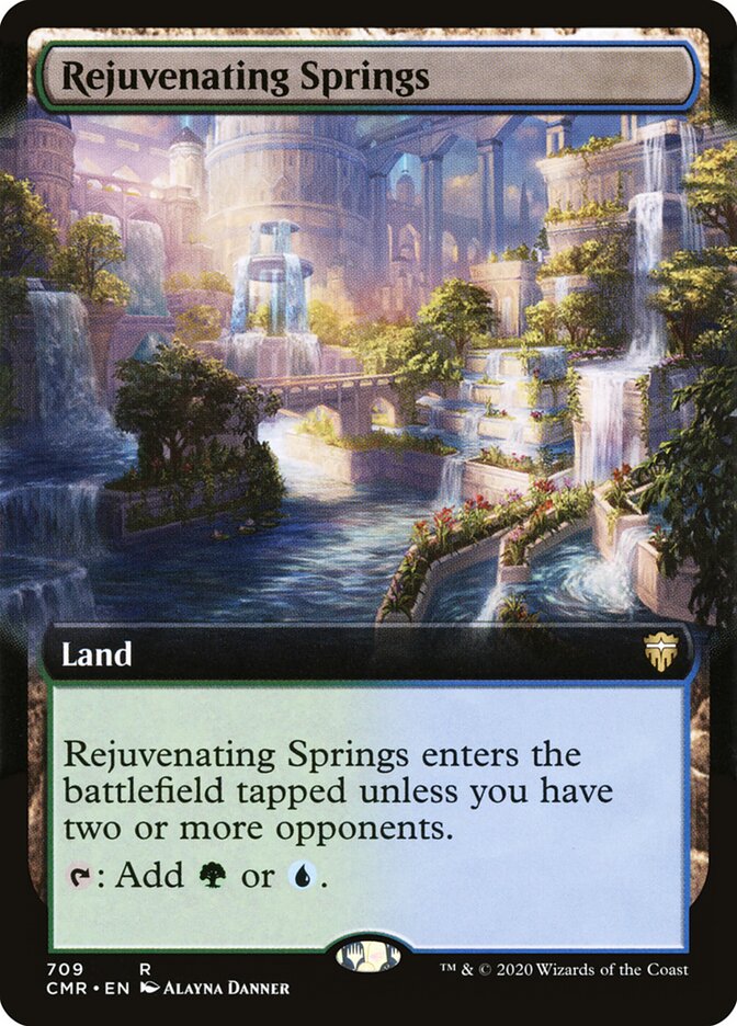 Fontes Rejuvenescedoras / Rejuvenating Springs - Magic: The Gathering - MoxLand