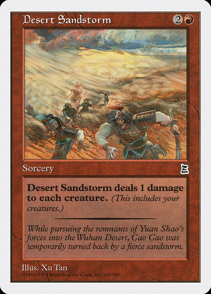 Desert Sandstorm - Magic: The Gathering - MoxLand