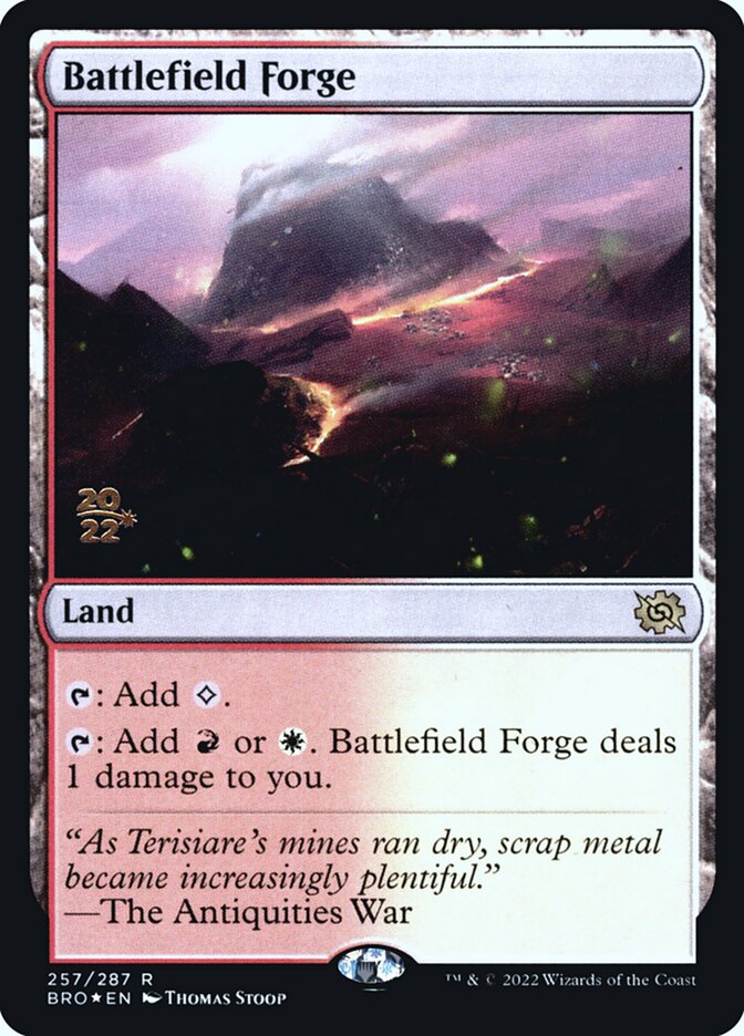 Forjaria do Campo de Batalha / Battlefield Forge - Magic: The Gathering - MoxLand