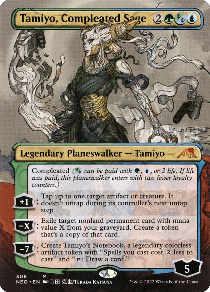 Tamiyo, Sábia Completada / Tamiyo, Compleated Sage - Magic: The Gathering - MoxLand