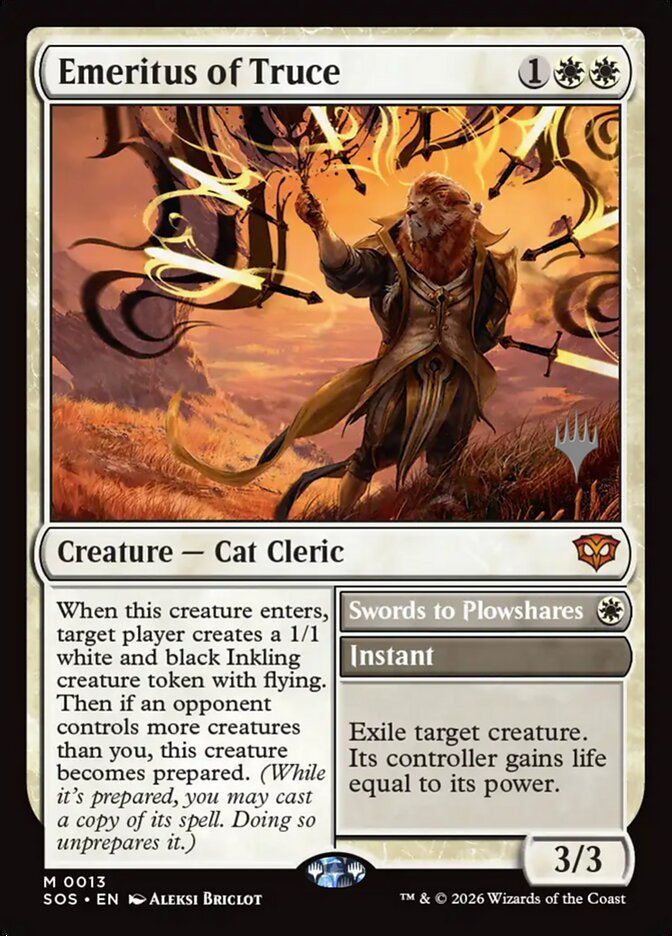 Emeritus of Truce - Magic: The Gathering - MoxLand
