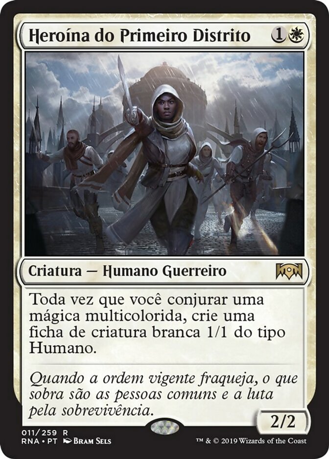 Heroína do Primeiro Distrito / Hero of Precinct One - Magic: The Gathering - MoxLand