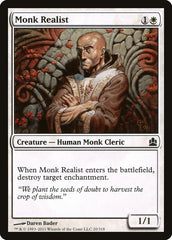 Monge Realista / Monk Realist - Magic: The Gathering - MoxLand