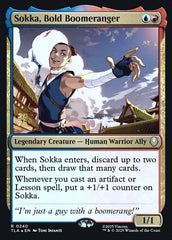 Sokka, Bold Boomeranger - Magic: The Gathering - MoxLand