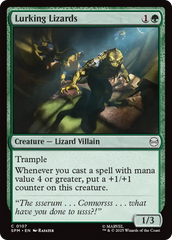 Lagartos Espreitadores / Lurking Lizards - Magic: The Gathering - MoxLand