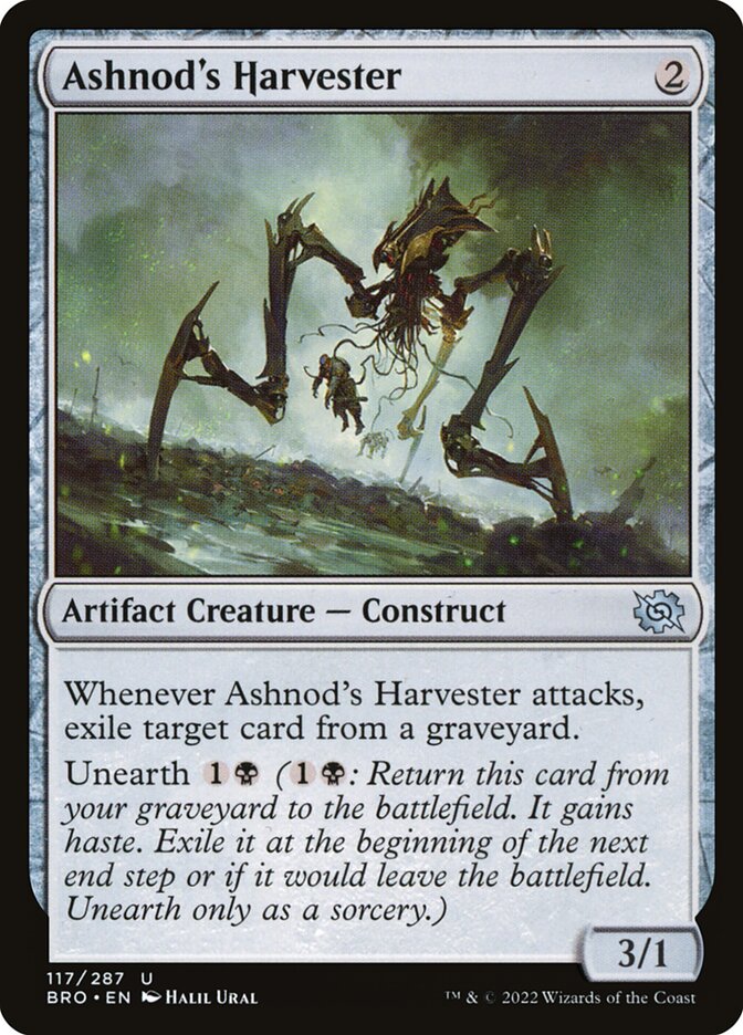 Colheitadeira de Ashnod / Ashnod's Harvester - Magic: The Gathering - MoxLand