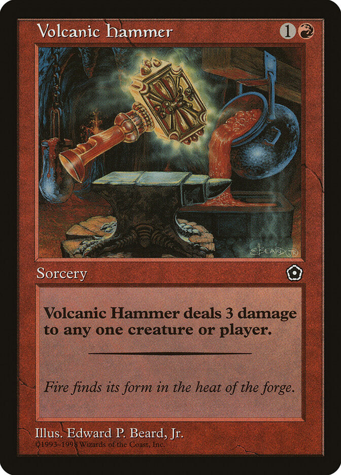 Martelo Vulcânico / Volcanic Hammer - Magic: The Gathering - MoxLand