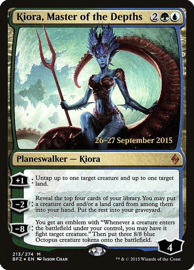 Kiora, Mestra das Profundezas / Kiora, Master of the Depths - Magic: The Gathering - MoxLand