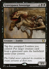Soberano da Prole Tumular / Gravespawn Sovereign - Magic: The Gathering - MoxLand