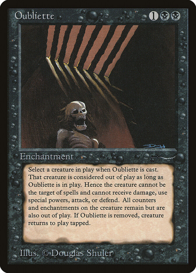 Oubliette - Magic: The Gathering - MoxLand