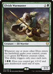 Mestre de Guerra Elfo / Elvish Warmaster - Magic: The Gathering - MoxLand