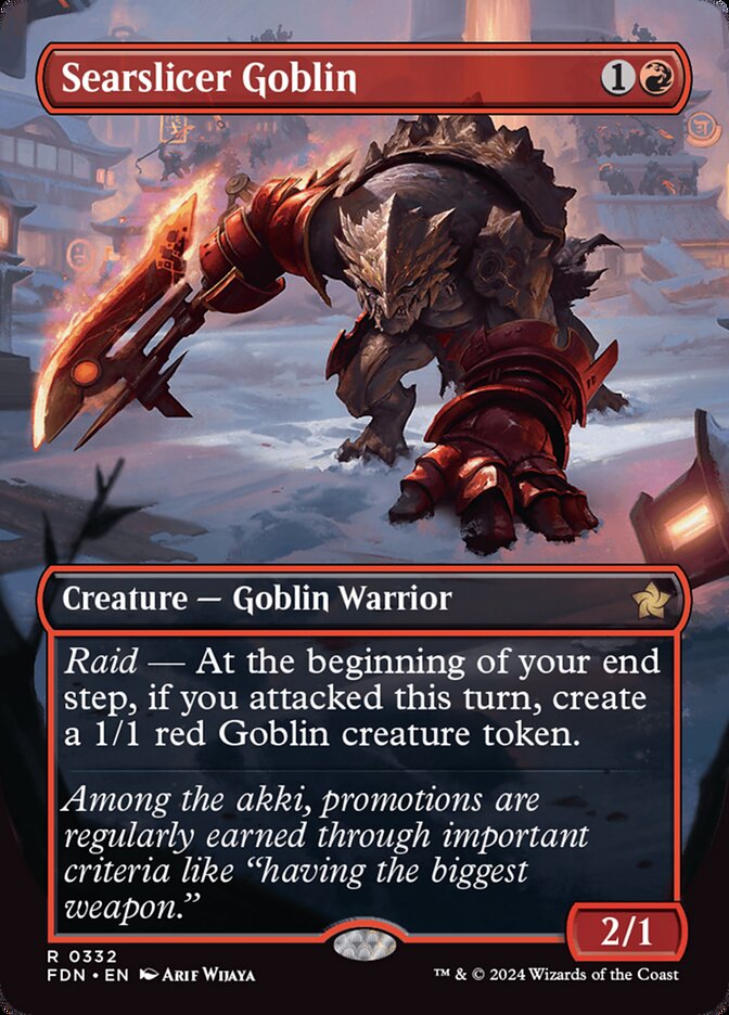 Goblin do Corte Cauterizante / Searslicer Goblin - Magic: The Gathering - MoxLand