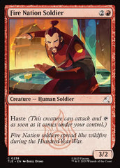 Soldado da Nação do Fogo / Fire Nation Soldier - Magic: The Gathering - MoxLand