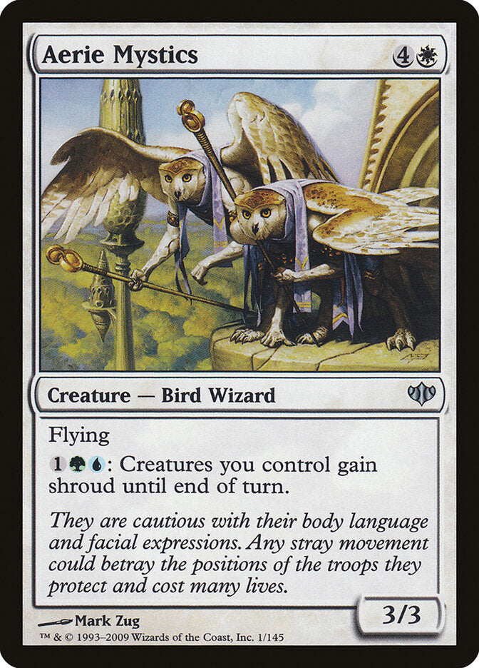 Místicos Altívolos / Aerie Mystics - Magic: The Gathering - MoxLand
