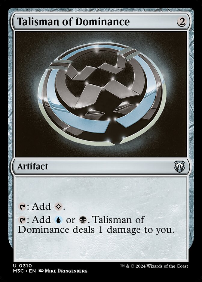 Talismã da Dominação / Talisman of Dominance - Magic: The Gathering - MoxLand