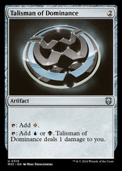 Talismã da Dominação / Talisman of Dominance - Magic: The Gathering - MoxLand