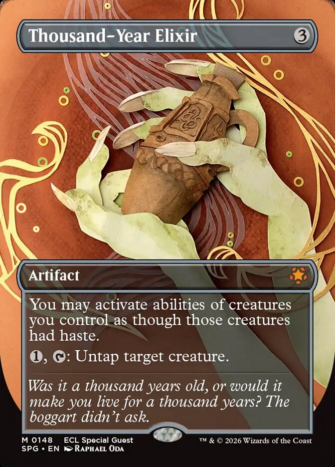 Elixir Milenário / Thousand-Year Elixir - Magic: The Gathering - MoxLand