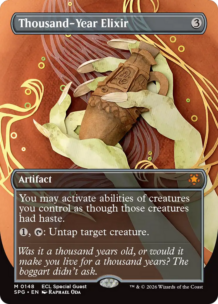 Elixir Milenário / Thousand-Year Elixir - Magic: The Gathering - MoxLand