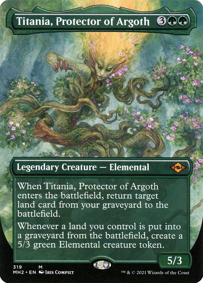 Titânia, Protetora de Argoth / Titania, Protector of Argoth - Magic: The Gathering - MoxLand