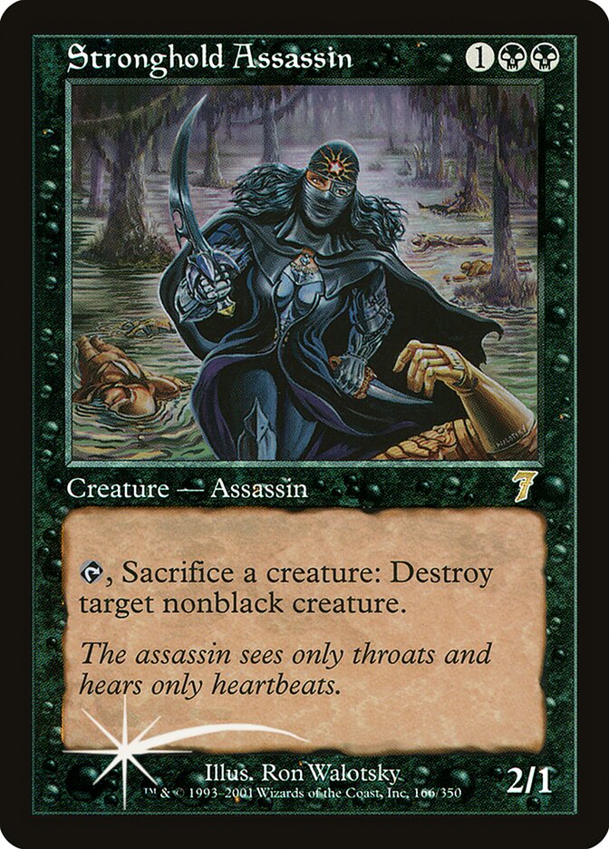Assassino da Fortaleza / Stronghold Assassin - Magic: The Gathering - MoxLand