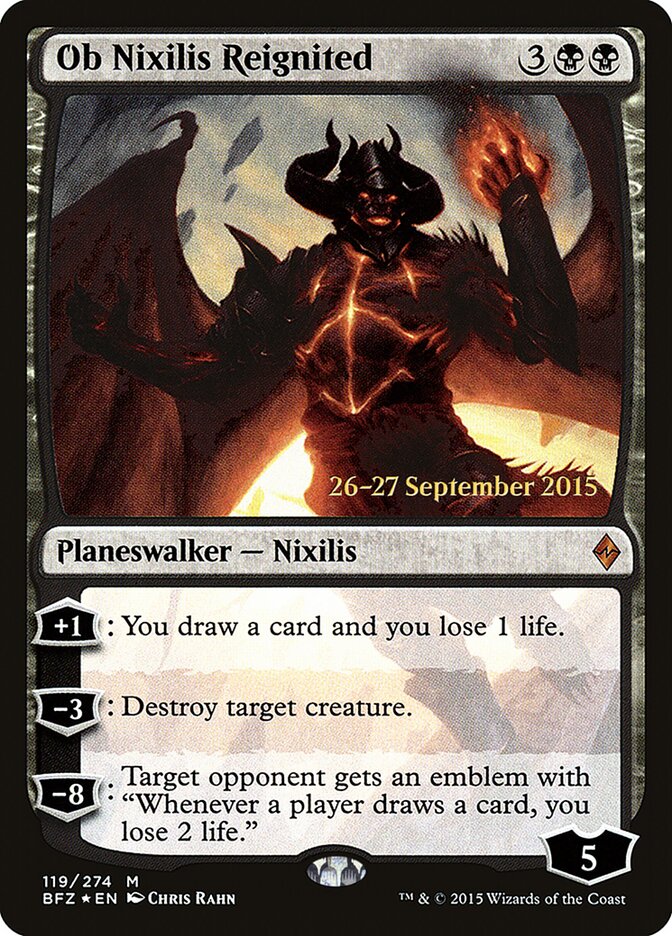 Ob Nixilis Reaceso / Ob Nixilis Reignited - Magic: The Gathering - MoxLand